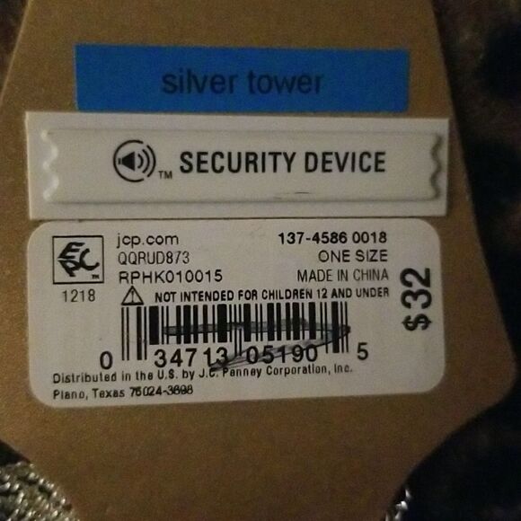 !!NWT Monet 18" Silver Tower Necklace - Picture 8 of 8